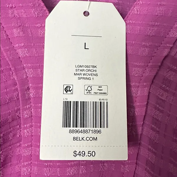Wonderly Hot Pink Textured oversized Collared Tunic - Image 6