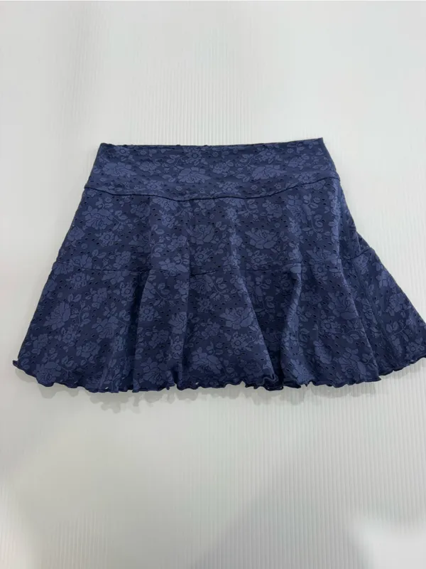 OFFLINE By Aerie Treat Yourself Skort Size M Color Navy - Image 2