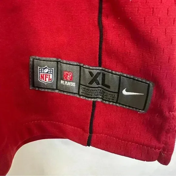 DeAndre Hopkins #10‎ Arizona Cardinals Womens Size XL Nike NFL Red Game Jersey - Image 5