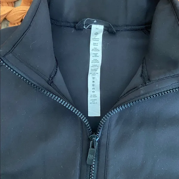 Lululemon Mixed Fabric Half-Zip Pullover - Image 11