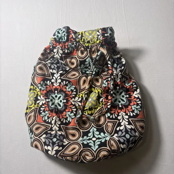 Vera Bradley Retired Sierra Ditty Drawstring Plastic Lined Cosmetic Wet Bag Gym - Image 2