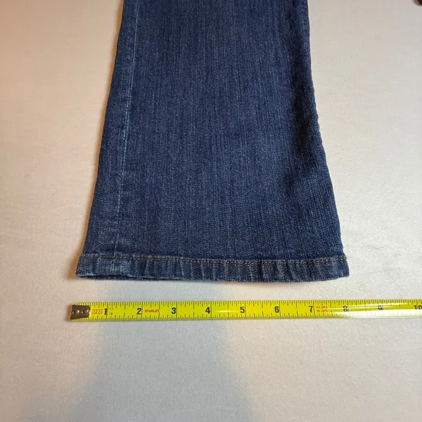 Lauren Ralph Lauren Jeans Co Dark Wash Straight‎ Leg Denim Jeans Women 12 LRL - Image 7