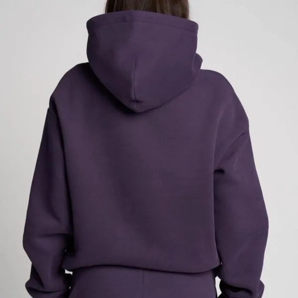 NWT COMFRT SIGNATURE HOODIE Blackberry Purple - Image 4