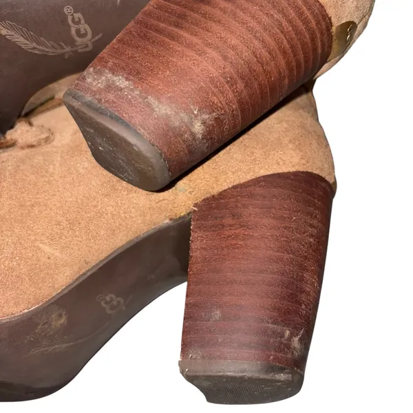 Ugg Analise Suede Lace Up Booties Boots Shoes 6.5 - Image 13