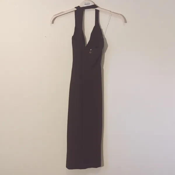 NWT Nookie XS Coco Midi Muscat Plum Cut Out One Shoulder Bodycon Cocktail Dress - Image 5