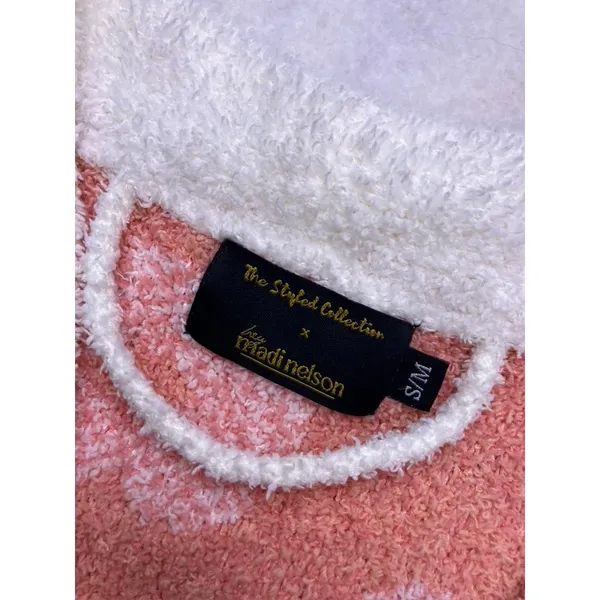 The Styled Collection Madi Nelson Robe Womens S/M‎ Pink Orange Flower Cozy - Image 2