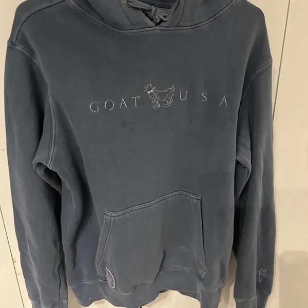 GOAT USA Blue Hoodie - Image 8