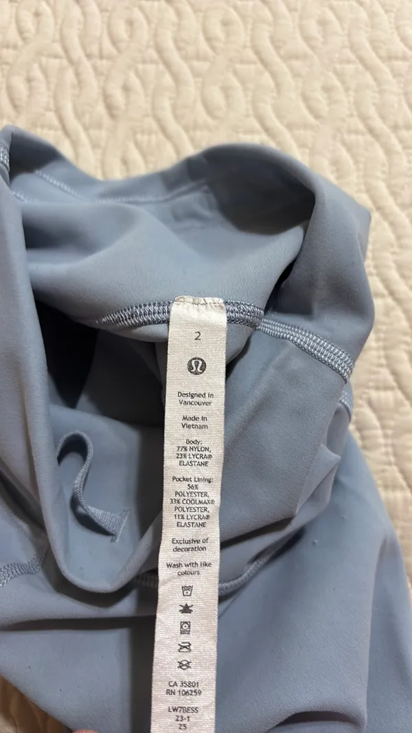 Lululemon Biker Shorts - Image 2