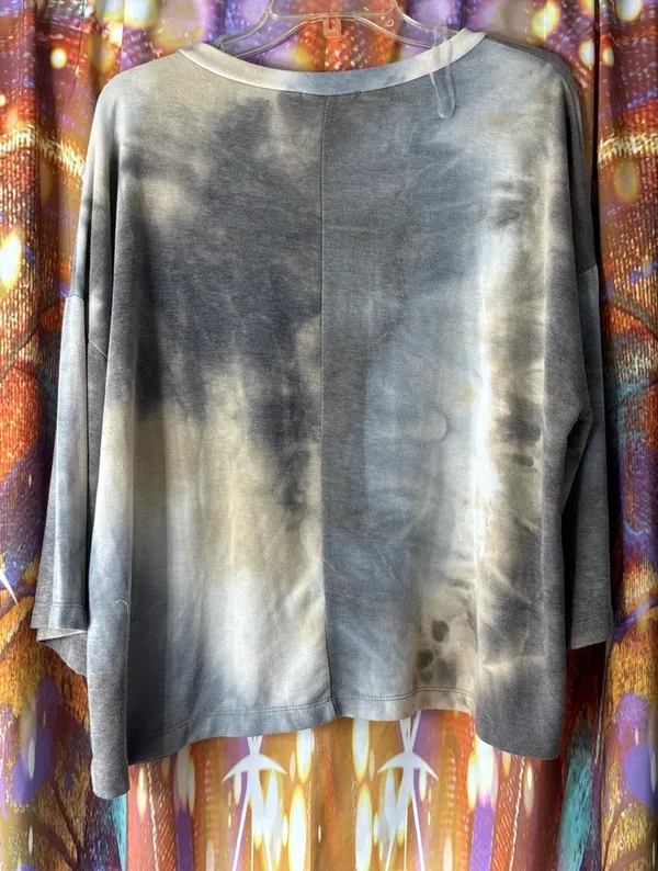 Entro Tie-Dye Short Sleeve Top ✨ - Image 2