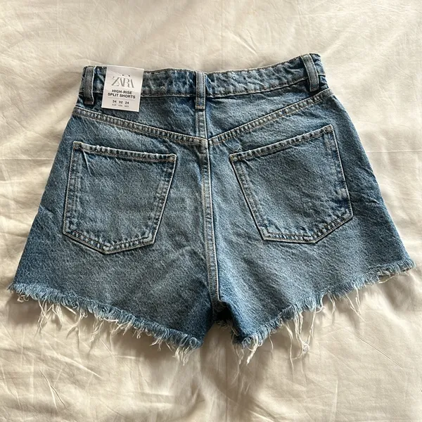 NWT - Zara High Rise split shorts - Image 2