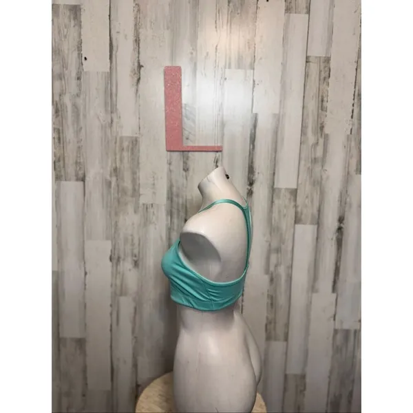 Victoria’s Secret VSX Sport Bra Mint Green Medium Support Racerback Size L - Image 2