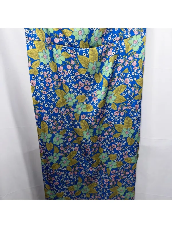 ASTR The Label Blue Floral Bustier Maxi Dress XL - Image 3