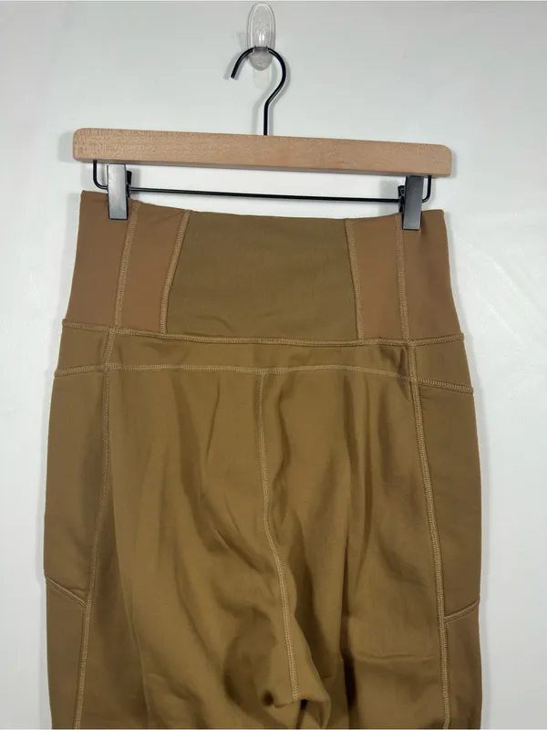 FP Movement Free People Small Brown Fleece Lined‎ Cargo Jogger Pants - Image 5