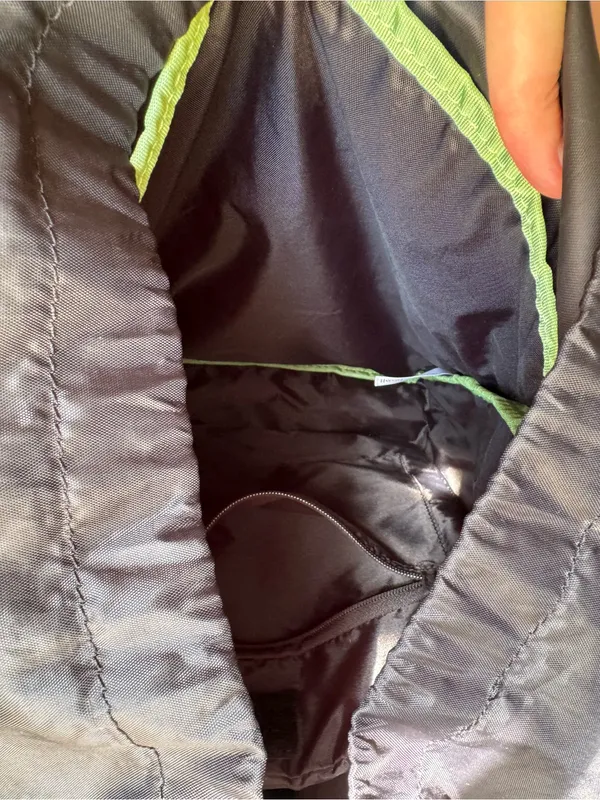 Athleta Venture Utility Backpack Black Camo Laptop Pocket Gym Work waterproof - Image 8