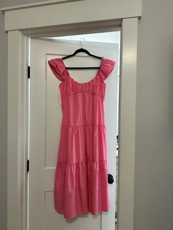 Pink long dress - Image 2