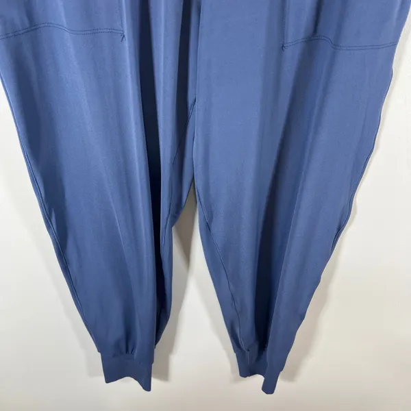 OFFLINE by Aerie Real Me High Waisted Joggers Blue Small‎ Pockets Activewear - Image 3