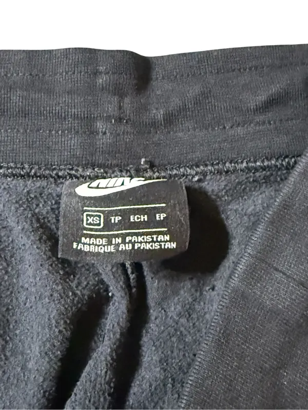 Nike Women XS Sportswear Club Fleece Black Oversized Jogger Sweatpants - Image 4