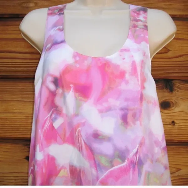 NWOT Cynthia Rowley Pink Silk Dress - Image 5