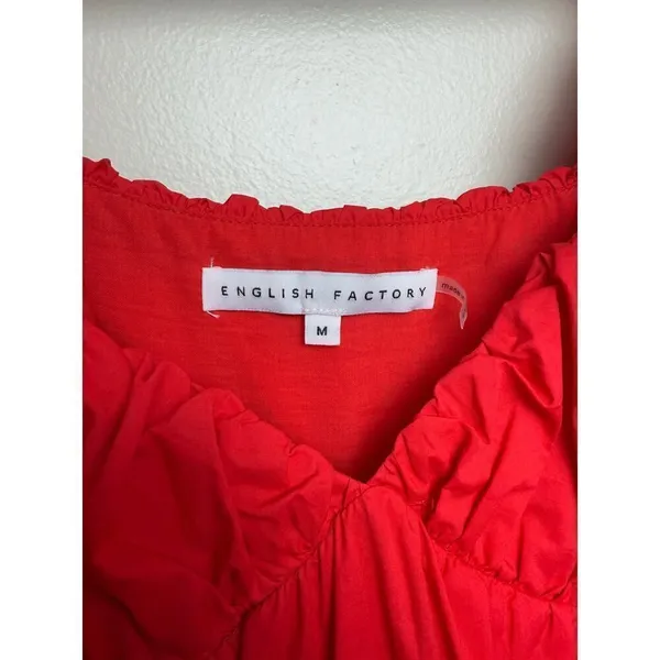 English Factory Two Tone Sweetheart Mini Dress Sz. M - Image 4
