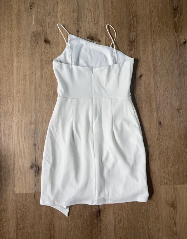 White Lulus Mini Dress - Image 5