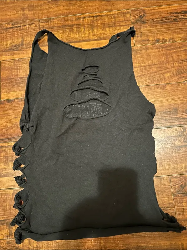 Black Graphic Tank Top — "Save Water Drink Beer" - Image 2