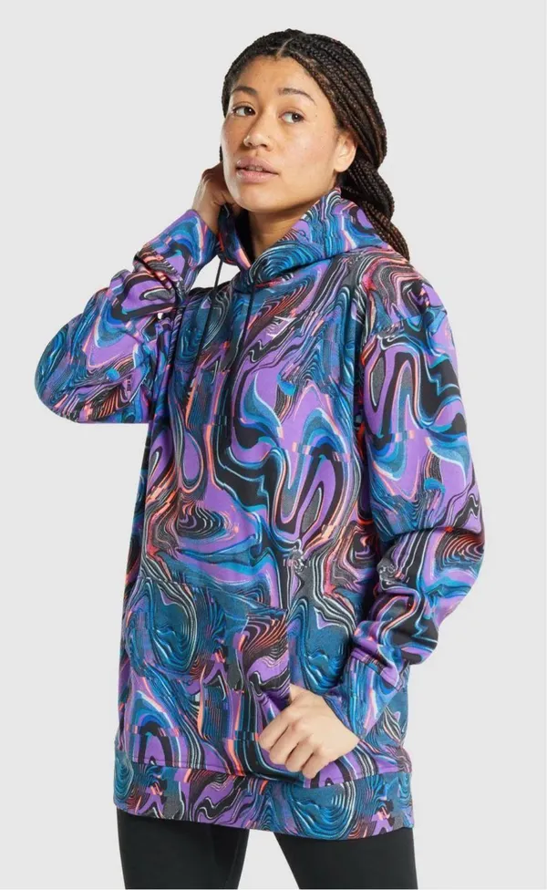 Gymshark Colorful Graphic Hoodie - Image 2