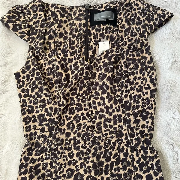 NWT Anthropologie the Cecily fit vintage retro fit sweetheart dress size Small - Image 5