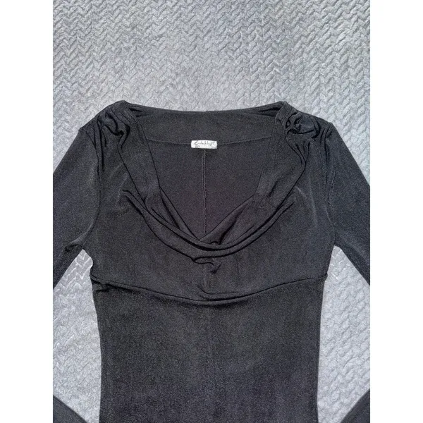 Free People Women's Running Late Long Sleeve‎ Soft Jersey Size Small - Image 2