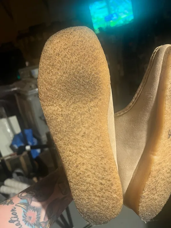 Originals Wallabees in the iconic Maple/Beige Suede - Image 4