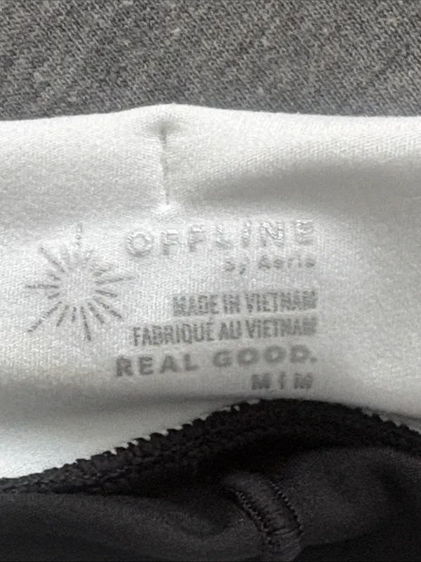 EUC Offline by Aerie Black Tiered Pleated Skort Size M - Image 2