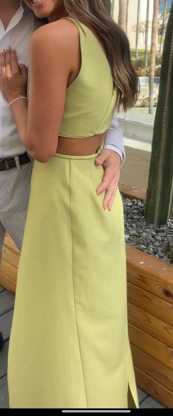 One Fell Swoop Cult Maxi in Grass Green Size 6 - Image 3