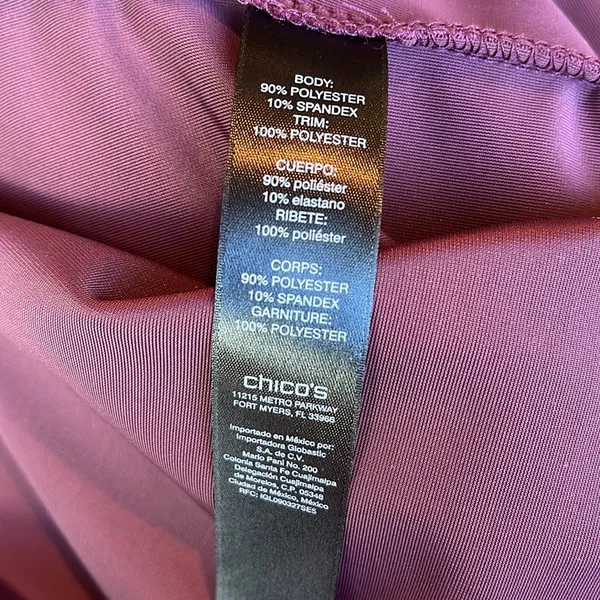 NWOT Chico’s Travelers Collection Velvet & Sequin Sideshift Tunic - Image 13