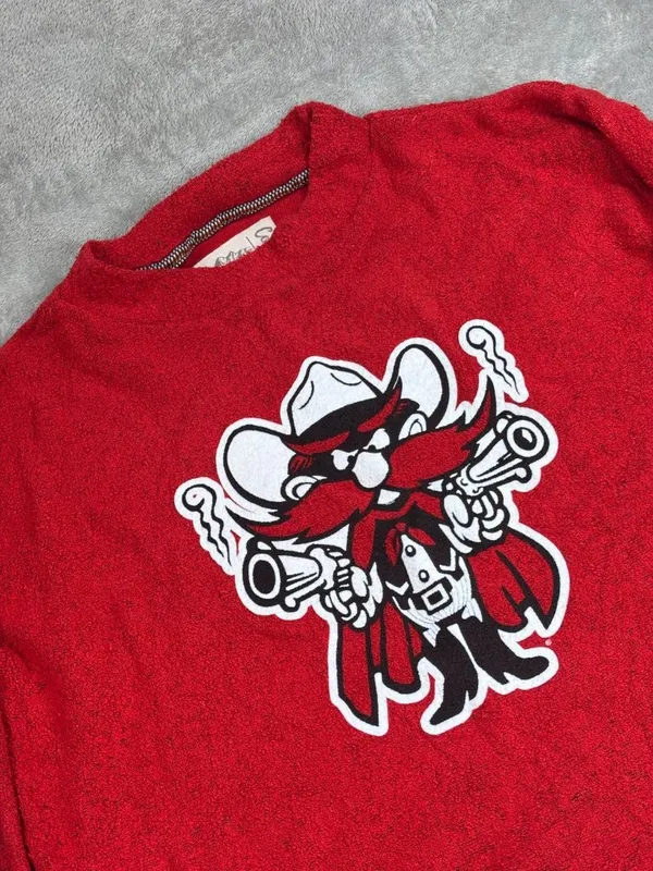Pressbox by Royce Apparel NCAA Texas Tech Raider Football Sweatshirt Womens M - Image 2