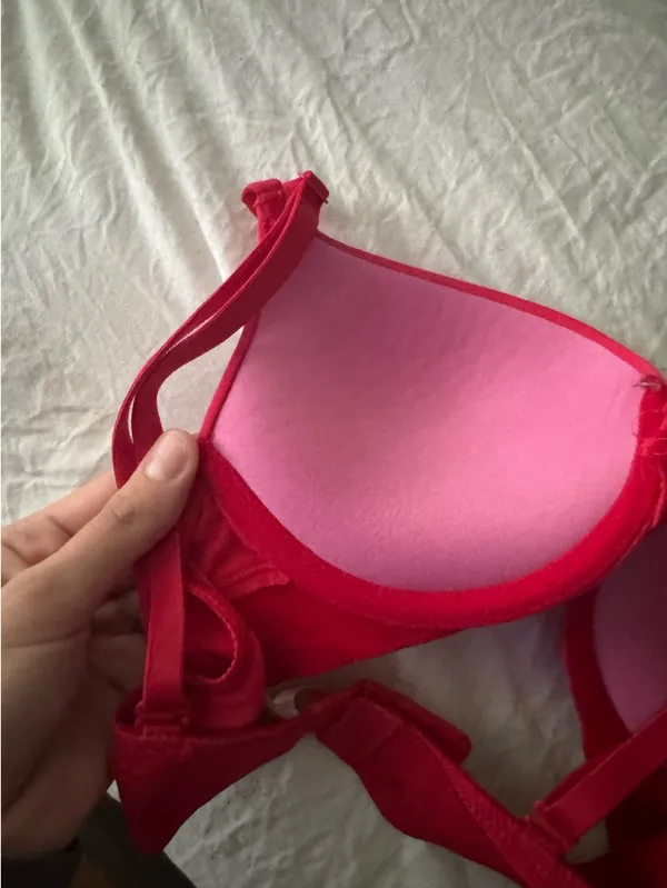 PINK - Victoria's Secret Red push up bra - Image 6