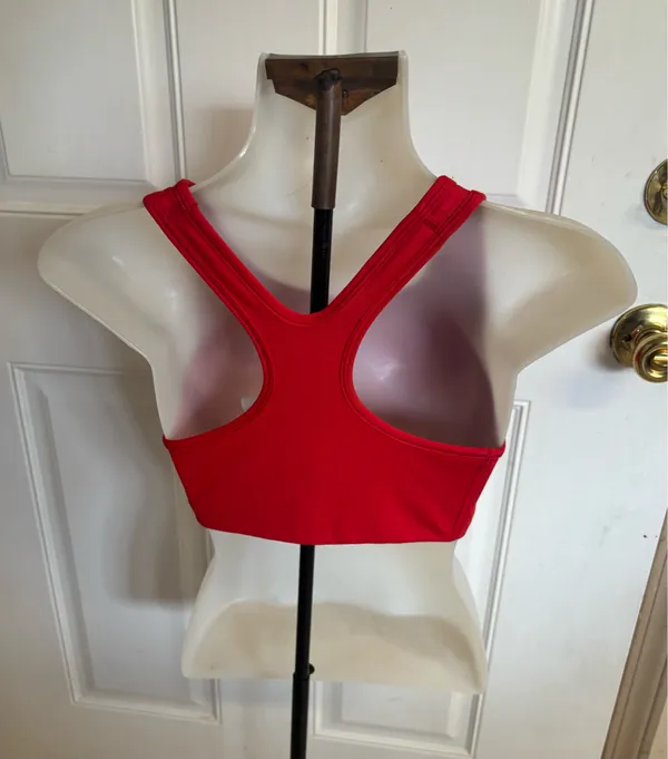 Med Nike University Red/White Swoosh Med support racerback Sports - Image 2