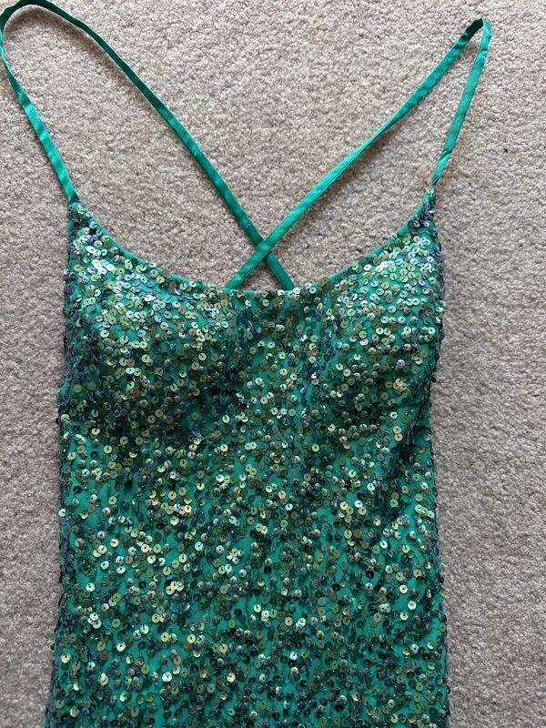 Prom Dress Green Size 0 - Image 2