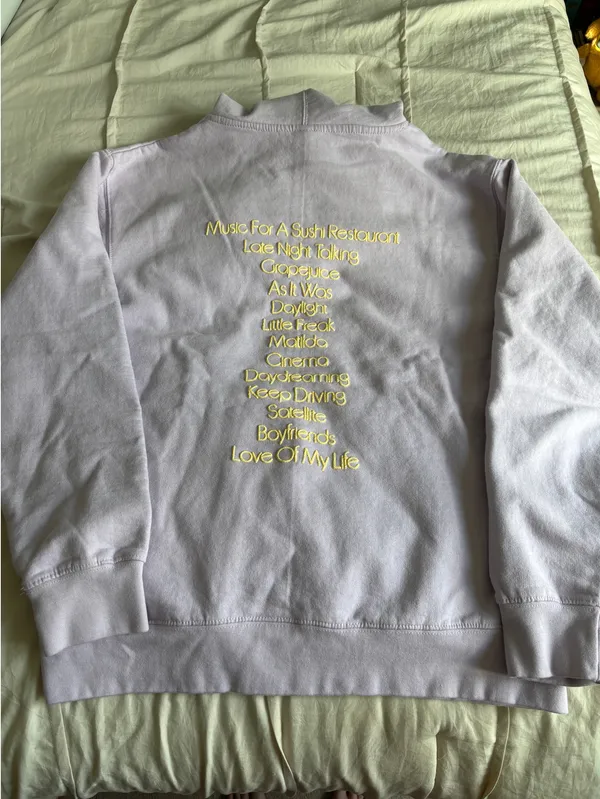 Light Purple Harry Styles Hoodie - Image 2