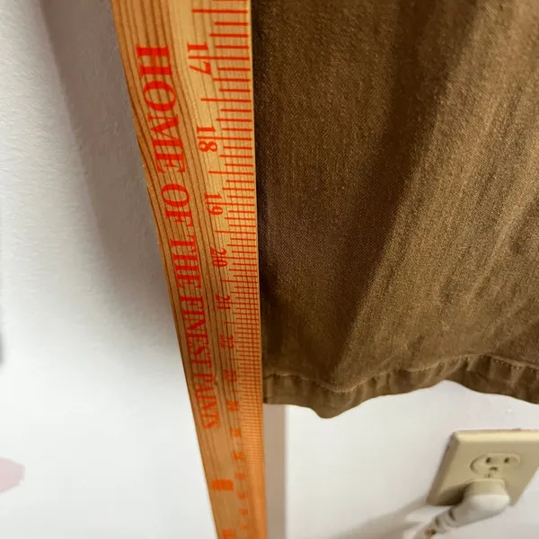 Madewell‎ Emmett Wide-Leg Crop Pants Size 25 Petite Brown - Image 8