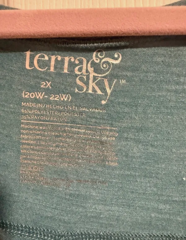 Terra & Sky Shirt 2X - Image 3