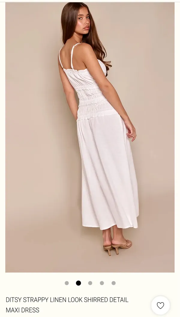 Shrines detail maxi dress pretty little thing - Image 2
