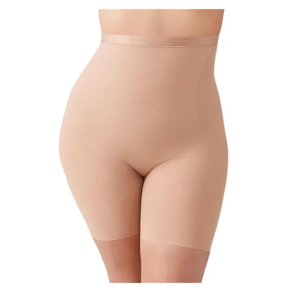 Wacoal Womens Shape Revelation Hourglass High Waist Thigh Shaper Beige Brown 2XL - Image 5