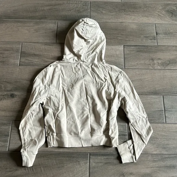Good life light weight hoodie Tan Size M - Image 3