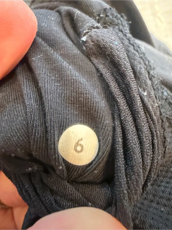 Lululemon Coast Wrap II Open Front Cardigan French Terry Gray Size 6 - C52-079 - Image 3