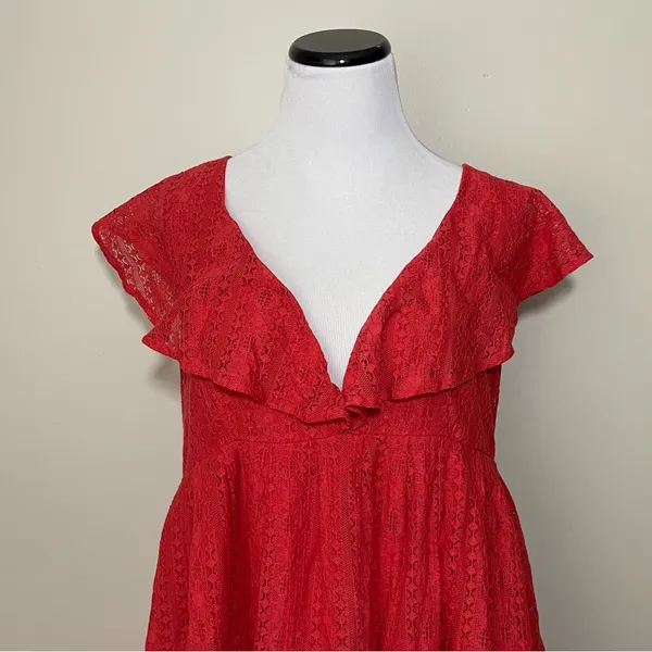Free People Undone Lace Mini Dress - Image 2