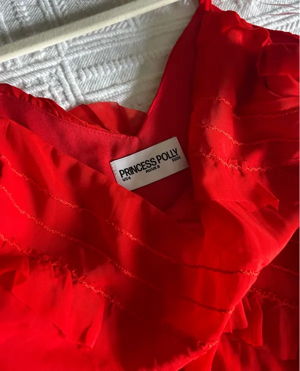 Princess Polly Lars Maxi Dress Red - Image 6