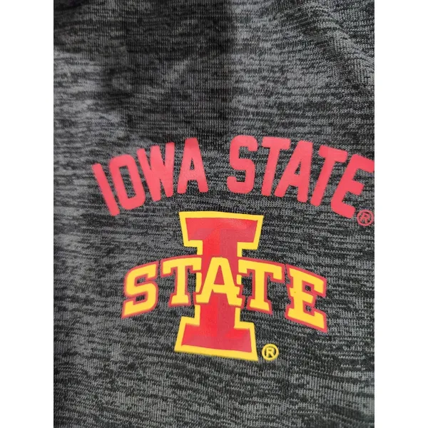 Iowa State Cyclones 1/4‎ Zip Pullover Women Size MEDIUM Colosseum Jacket Gray - Image 6