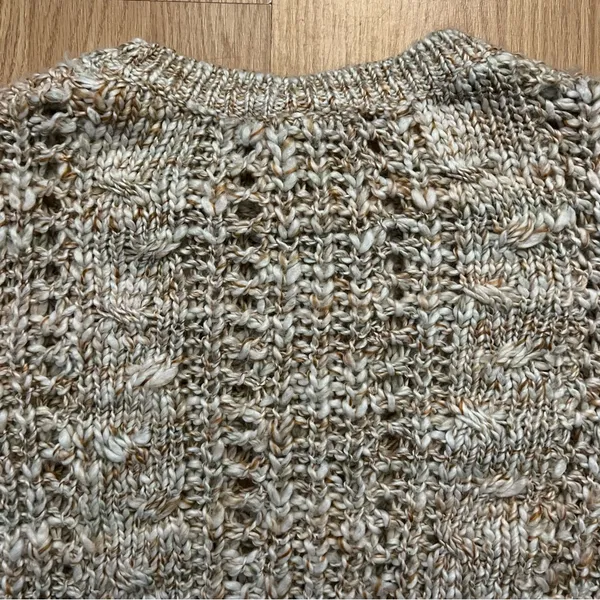 Matilda Jane Good Hart Wool‎ Blend Crochet Open Knit Sweater Women’s Size M Boho - Image 13