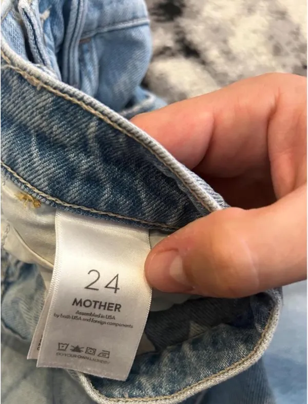 MOTHER Denim The Hustler Ankle Fray Jeans - Image 5