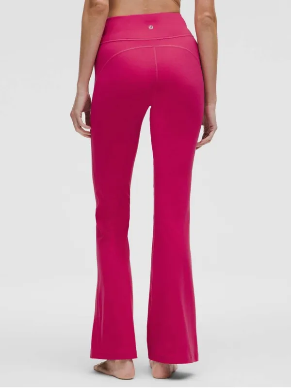 Lululemon Groove Nulu High-Rise Flared Pant *Regular SOLD OUT Color Raspberry - Image 2