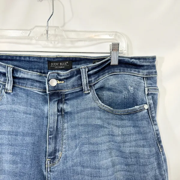 Judy Blue‎ Plus Size 18W Jeans Skinny High Rise Solid Stretch Denim 1108 - Image 3